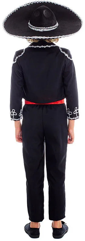 Disfraz de Mariachi Mejicano Clásico para Niño Mexicanos Infantiles Partilandia